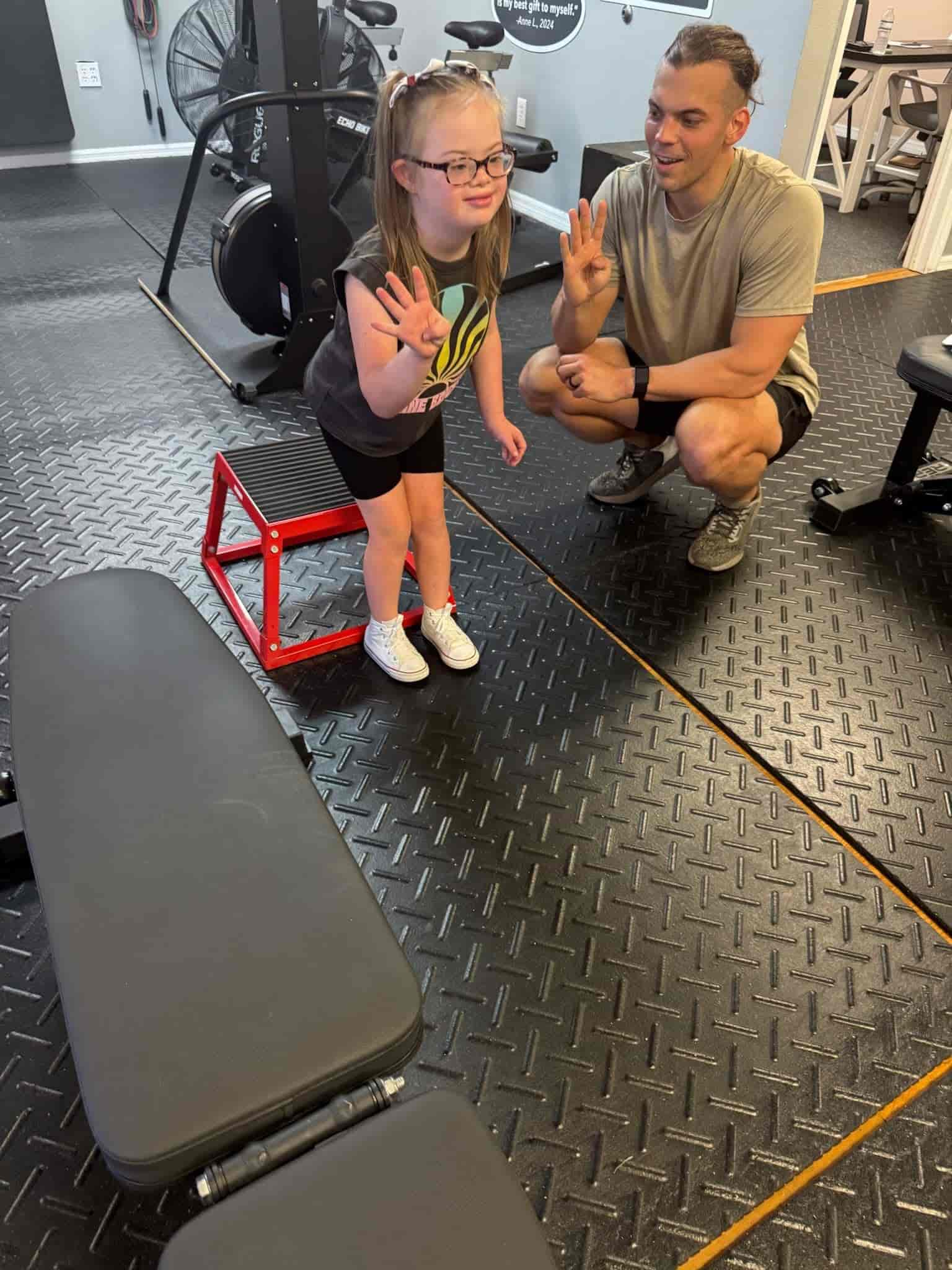 Free workout session for kids with Down syndrome, hosted with Down Syndrome Association of Tampa Bay