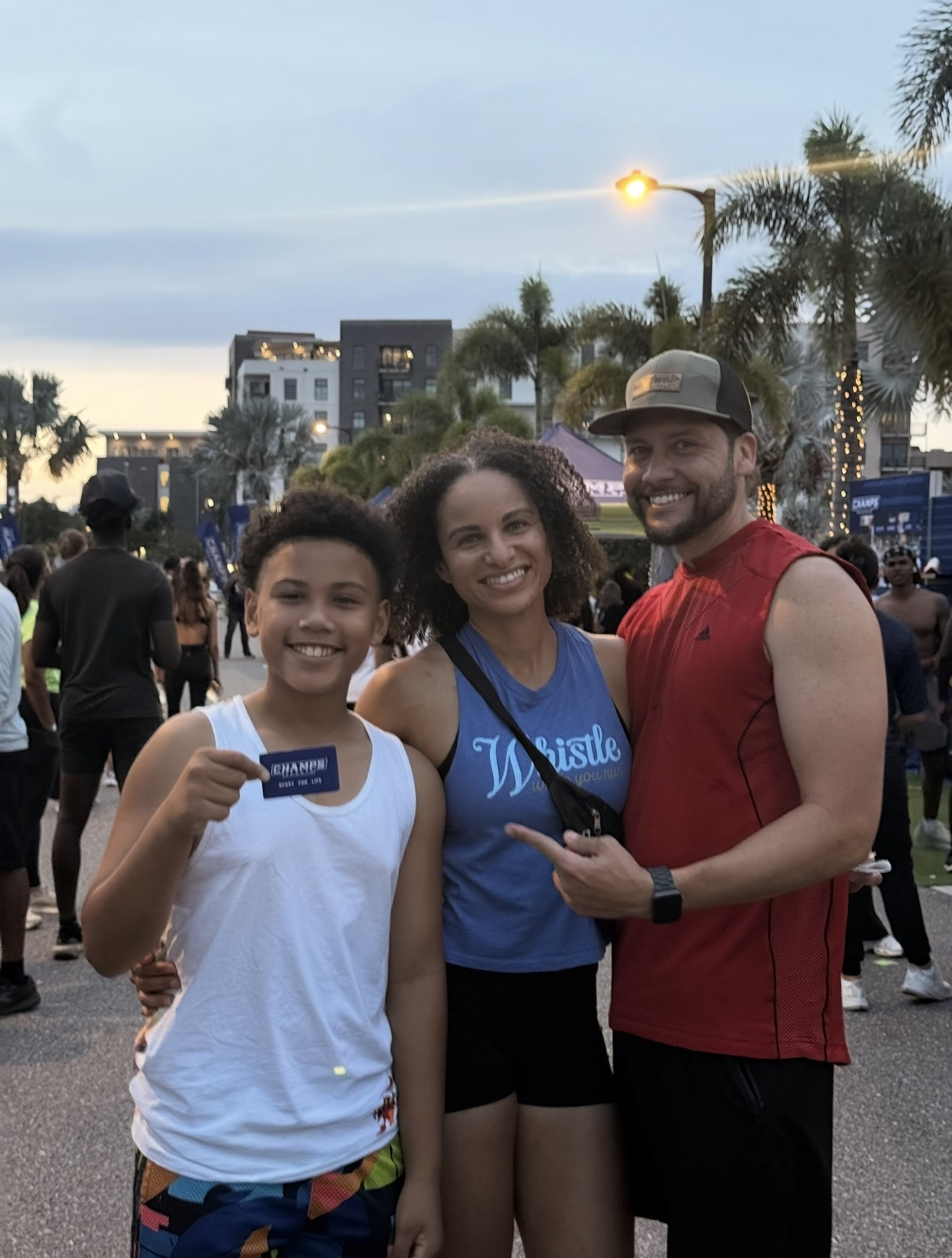 Heroes Fitness Challenge Winner receives a gift card to Champs Athletics Company